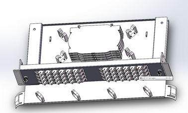 中国 SCのアダプターが付いている48の中心のFtthの繊維光学の端子箱、繊維光学のジャンクション・ボックス サプライヤー